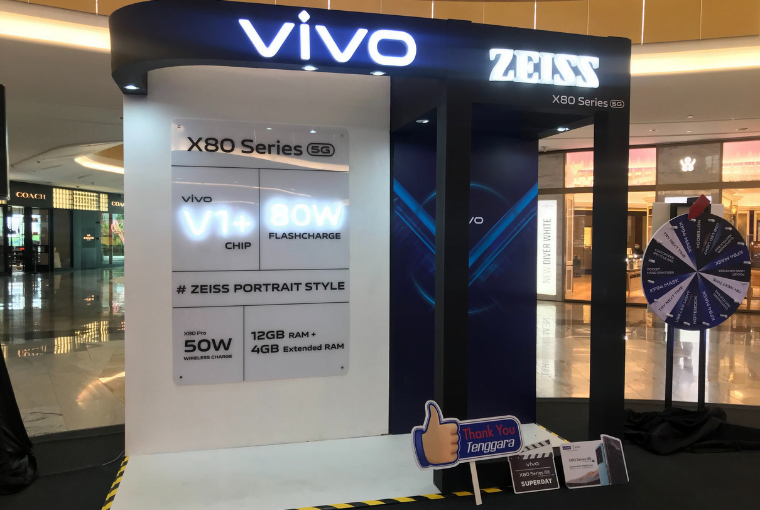 Vivo Roadshow Southkey Midvalley fabrication