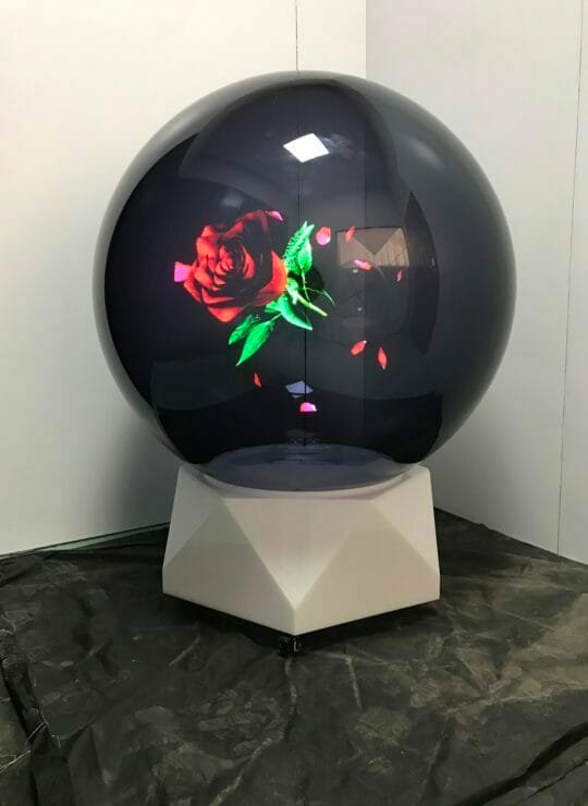 3D Giant Miraball Opening Gimmick Rose