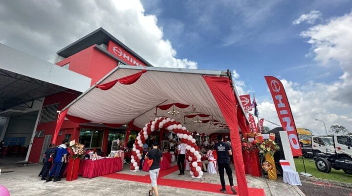 Marquee Tent Grand Opening Hino