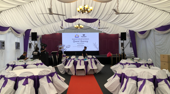 aircond marquee tent